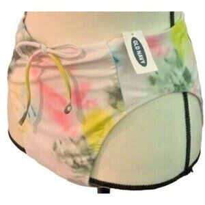 Old Navy Womens Thong Bikini Swimwear Bottoms Size M Tie Dye Multicolor